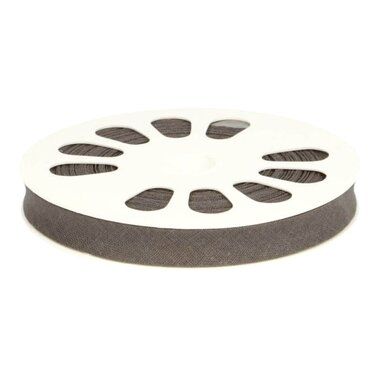 -Biasband katoen grijs/taupe (891) - Biasband katoen grijs/taupe (891)