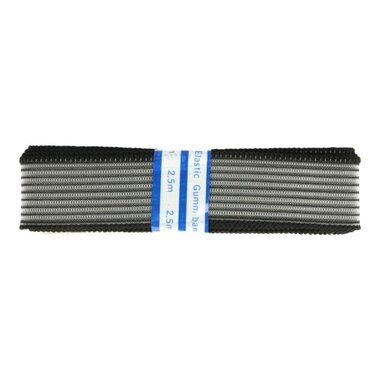 -Gaas-elastiek zwart 3 cm. (per bosje) - Gaas-elastiek zwart 3 cm. (per bosje)