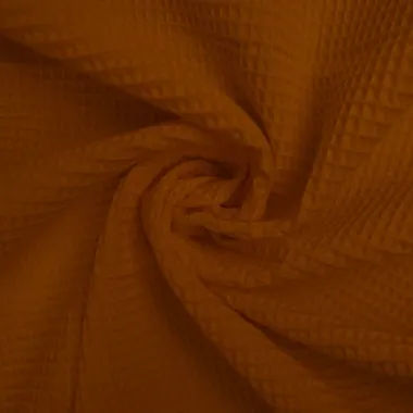 -Wafelkatoen stof - Wafeldoek - oranje - 0267-455 - Wafelkatoen stof - Wafeldoek - oranje - 0267-455
