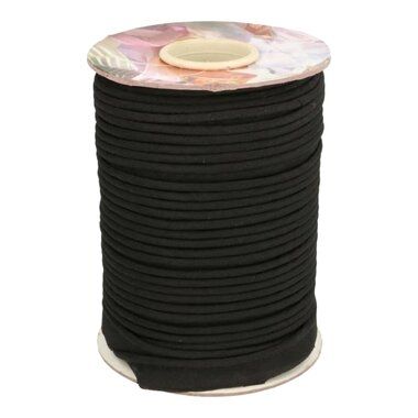 -Paspelband katoen zwart 5009-000 - Paspelband katoen zwart 5009-000