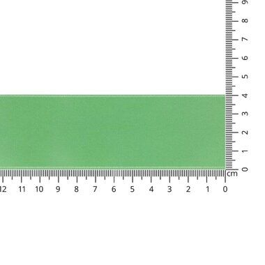 -Satijnlint Mat Appelgroen 40 mm col 309 - Satijnlint Mat Appelgroen 40 mm col 309