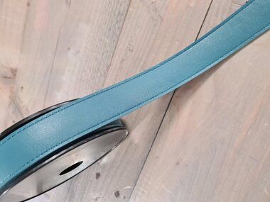 -Kunstleder band blau 30mm (F403.30.084) - Kunstleder band blau 30mm (F403.30.084)