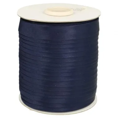 -Biasband satijn donkerblauw (211) - Biasband satijn donkerblauw (211)
