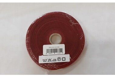 -ACTIE Keperband 50 meter per rol Donkerrood 10mm 0101-012 - ACTIE Keperband 50 meter per rol Donkerrood 10mm 0101-012