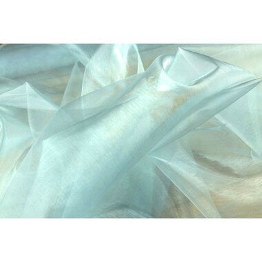 -Organza stof - lichtblauw - 4455-004 - Organza stof - lichtblauw - 4455-004