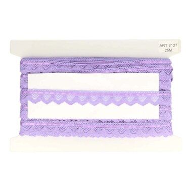 -Zierband mit Band lila (2127-187) - Zierband mit Band lila (2127-187)