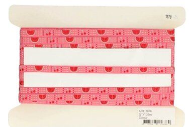 -Band kers meloen roze (1878) - Band kers meloen roze (1878)
