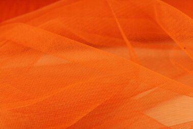 -Tule stof - oranje - 4587-021 - Tule stof - oranje - 4587-021