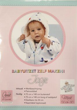 -Annie Do It Yourself (39) Jasje maat 56-80 - Annie Do It Yourself (39) Jasje maat 56-80