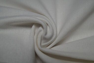 -Linnen stof - recycled woven mixed linnen - wit - 0823-001 - Linnen stof - recycled woven mixed linnen - wit - 0823-001