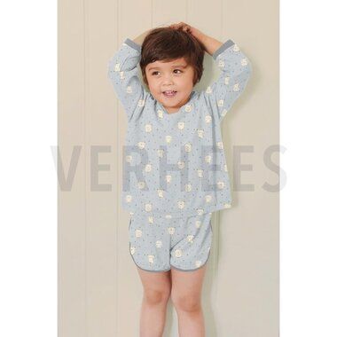 -Flanel stof - sweet dreams - lichtblauw - 9815-005 - Flanel stof - sweet dreams - lichtblauw - 9815-005