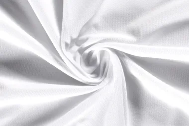 TOLKO 50 cm witte katoenen stof, per meter, kleurecht, voorgewassen, zacht, katoen-popeline voor naaien en decoreren, kledingstof, decoratieve stof, wit, Oeko-Tex katoen, 180 cm breed