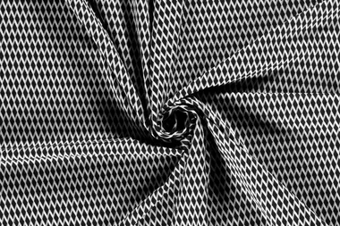 -Tricot stof - jacquard - abstract - grijs - 20028-063 - Tricot stof - jacquard - abstract - grijs - 20028-063