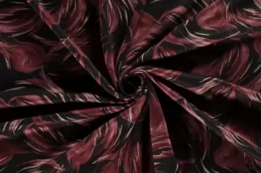 Tricot stof - poly viscose - abstract - zwart/wijnrood - 20105-019 - Tricot stof - poly viscose - abstract - zwart/wijnrood - 20105-019 123725-tricot-stof-poly-viscose-abstract-zwartwijnrood-20105-019-tricot-stof-poly-viscose-abstract-zwartwijnrood-20105-019.webp