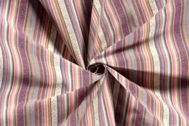 -Polyester stof - jacquard strepen - multi - 20310-001 - Polyester stof - jacquard strepen - multi - 20310-001