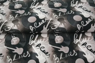 Jersey Stoff Schwarz Weiß Jersey Zebra 60924 In Schwarz-weiß Mit