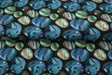 -Tricot stof - digitaal fantasie - blauw - 22950-09 - Tricot stof - digitaal fantasie - blauw - 22950-09