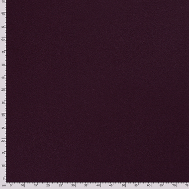 -Wollen stof - Gekookte wol - aubergine - 4578-019 - Wollen stof - Gekookte wol - aubergine - 4578-019