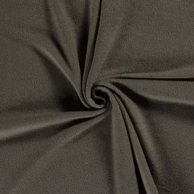 -Fleece stof - taupegrijs - 9111-054 - Fleece stof - taupegrijs - 9111-054