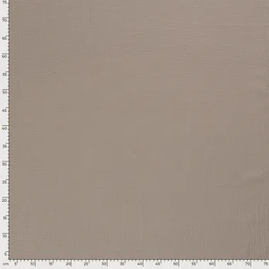 -Katoen stof - Hydrofielstof uni - beige - 3001-052 - Katoen stof - Hydrofielstof uni - beige - 3001-052