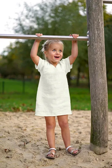 -Hydrofiel stof - uni - gebroken wit - 3001-051 - Hydrofiel stof - uni - gebroken wit - 3001-051