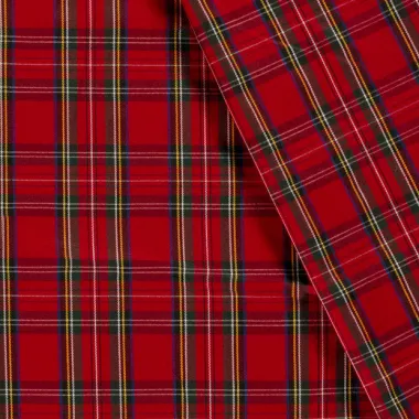 -Geruite stof - Schotse ruit - rood - 5192-015 - Geruite stof - Schotse ruit - rood - 5192-015