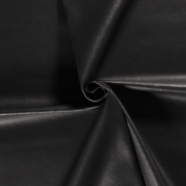 -Kunstleder Stoff - schwarz - 1268-069 - Kunstleder Stoff - schwarz - 1268-069