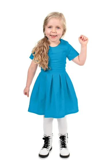 -Katoen stof - uni - turquoise - 5569-004 - Katoen stof - uni - turquoise - 5569-004