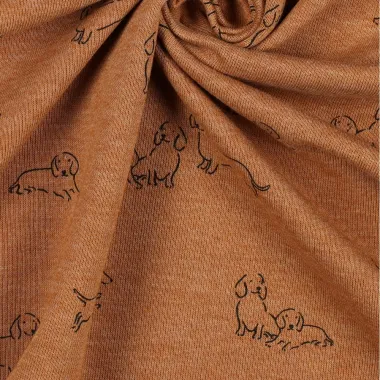 -Sweattricot - gemêleerd honden - camel - 22/5536-034 - Sweattricot - gemêleerd honden - camel - 22/5536-034