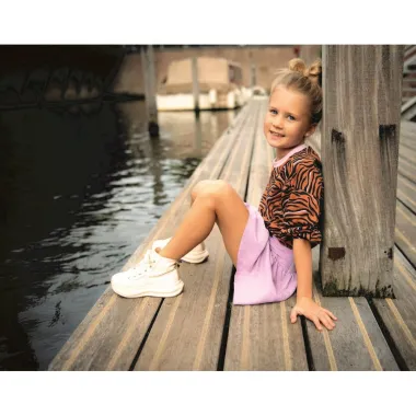 -Tricot stof - zebra - terra zwart lichtroze - 22/5623-083 - Tricot stof - zebra - terra zwart lichtroze - 22/5623-083