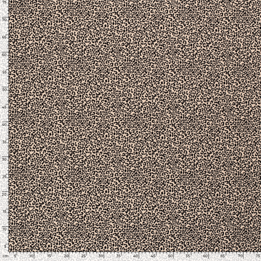 -Tricot stof - panter - beige zwart - 21729-052 - Tricot stof - panter - beige zwart - 21729-052