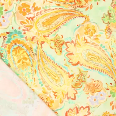 -Katoen stof - digitaal paisley - poplin - stretch - multi - 20509-445 - Katoen stof - digitaal paisley - poplin - stretch - multi - 20509-445