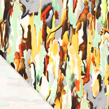 -Katoen stof - katoen satijn - abstract - multi - 20915-325 - Katoen stof - katoen satijn - abstract - multi - 20915-325