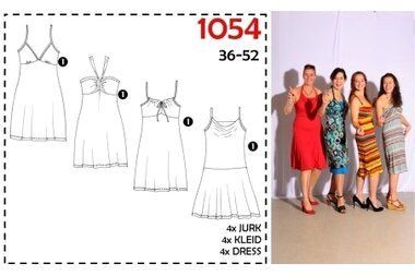 -It's a fits 1054: 4 verschillende jurken - It's a fits 1054: 4 verschillende jurken