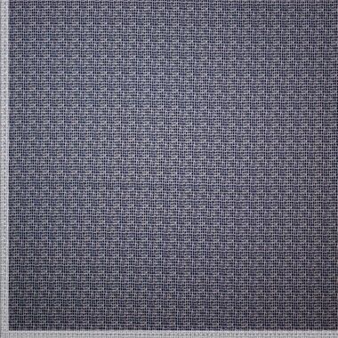 -Polyester stof - ruit - blauw wit - 417012-90 - Polyester stof - ruit - blauw wit - 417012-90