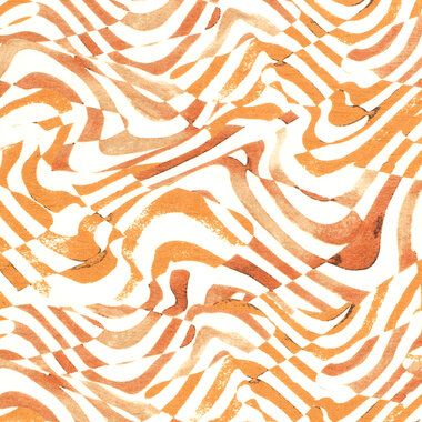 -Viscose stof - nylon twill - abstract - oker wit - 21031-134 - Viscose stof - nylon twill - abstract - oker wit - 21031-134