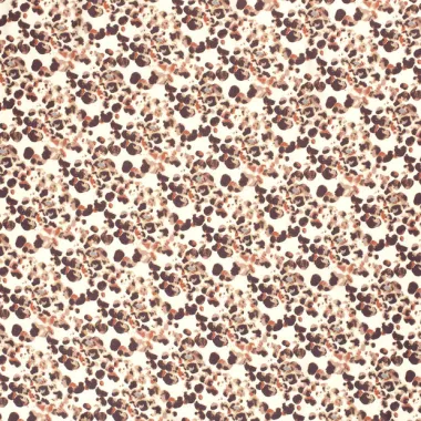 -Viscose stof - fantasie - bruin gebroken wit - 21046-051 - Viscose stof - fantasie - bruin gebroken wit - 21046-051