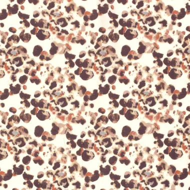 -Viscose stof - fantasie - bruin gebroken wit - 21046-051 - Viscose stof - fantasie - bruin gebroken wit - 21046-051