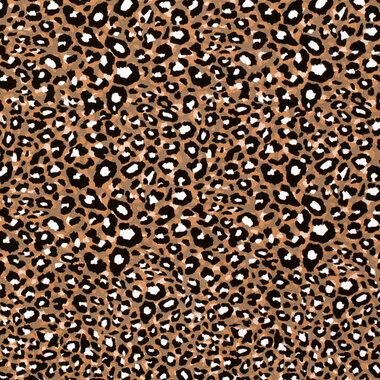 -Tricot stof - panter - bruin - 21101-054 - Tricot stof - panter - bruin - 21101-054