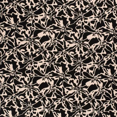 -Tricot stof - abstract - beige - 21103-052 - Tricot stof - abstract - beige - 21103-052