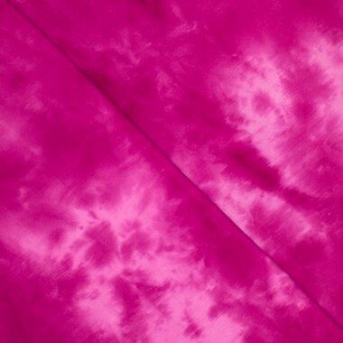 -Viscose stof - crepe - tie dye - fuchsia - 321003-41 - Viscose stof - crepe - tie dye - fuchsia - 321003-41
