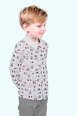 -Katoen stof - poplin - Frankrijk - licht grijs - 21563-061 - Katoen stof - poplin - Frankrijk - licht grijs - 21563-061