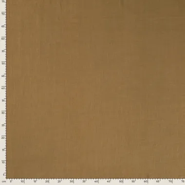 -Viscose stof - linnenmix slub - camel - 13579-053 - Viscose stof - linnenmix slub - camel - 13579-053