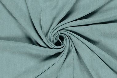 -Viscose stof - linnenmix slub - mint - 13579-222 - Viscose stof - linnenmix slub - mint - 13579-222