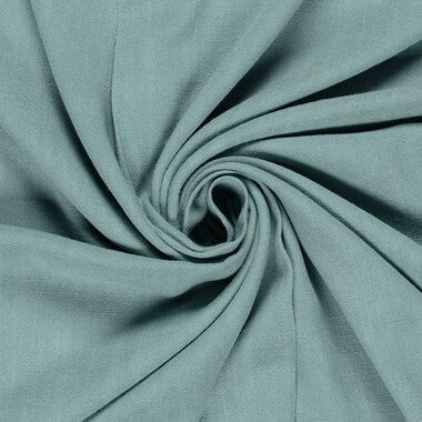 -Viscose stof - linnenmix slub - mint - 13579-222 - Viscose stof - linnenmix slub - mint - 13579-222