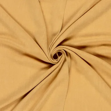 -Viskose - Leinenmischung Slub - ockergelb - 13579-234 - Viskose - Leinenmischung Slub - ockergelb - 13579-234
