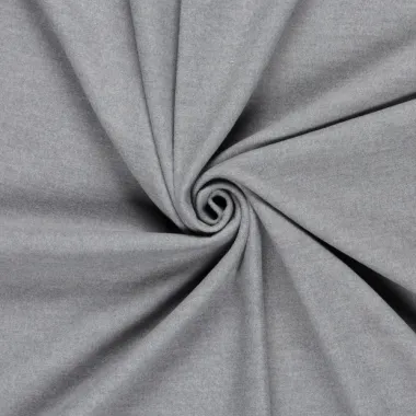 -Polyester stof - mantelstof wool touch - grijs - 22115-063 - Polyester stof - mantelstof wool touch - grijs - 22115-063