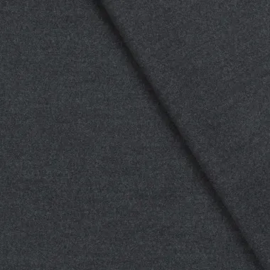 -Polyester stof - mantelstof wool touch - donkergrijs - 22115-068 - Polyester stof - mantelstof wool touch - donkergrijs - 22115-068