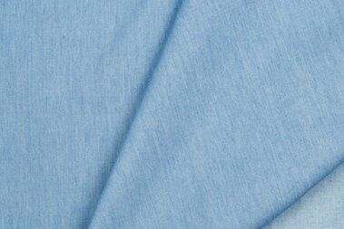 -Spijkerstof - jeans - bleached lichtblauw - 1785-002 - Spijkerstof - jeans - bleached lichtblauw - 1785-002