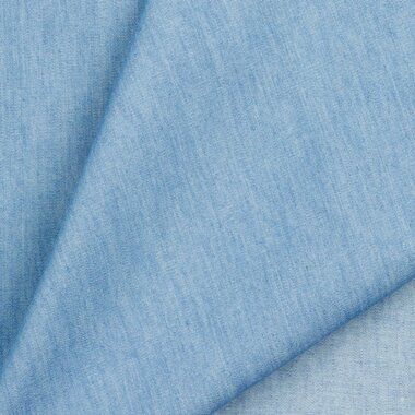 -Spijkerstof - jeans - bleached lichtblauw - 1785-002 - Spijkerstof - jeans - bleached lichtblauw - 1785-002